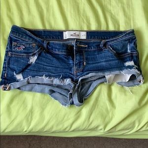 Hollister denim shorts
